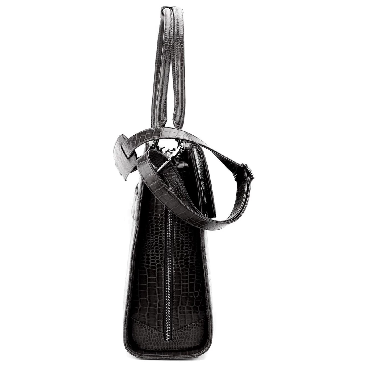 SOCHA Silver Tip Business-Handtasche 45 Cm Schwarz 7 SOCHA Silver Tip Business-Handtasche 45 Cm Schwarz – Bild 7
