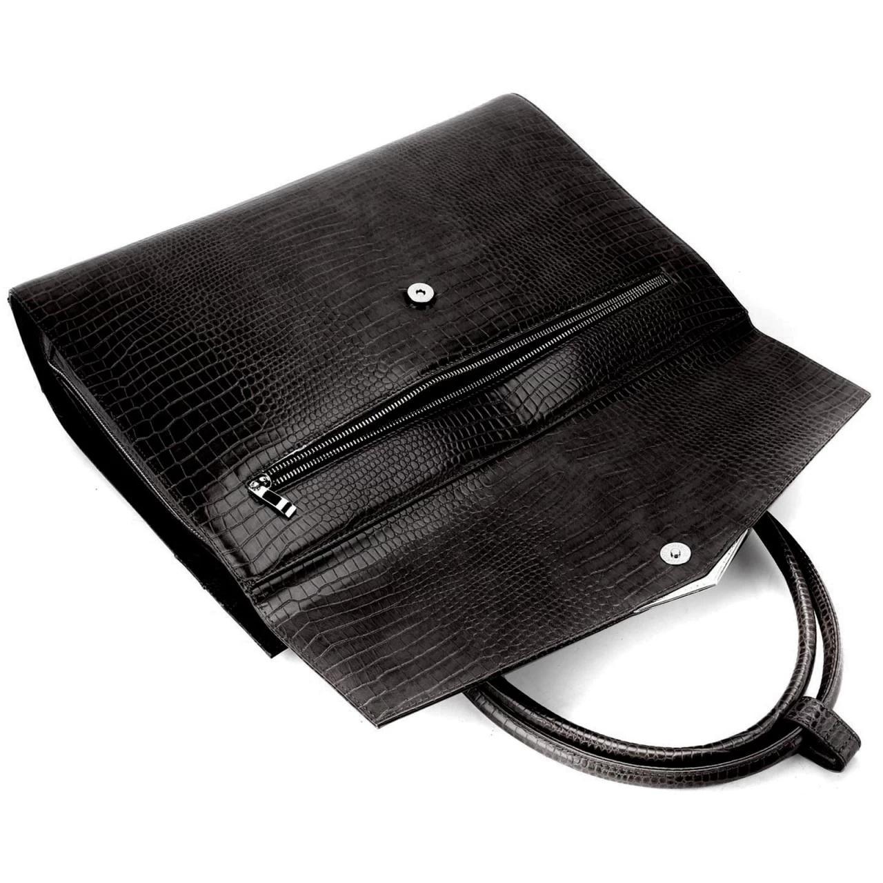 SOCHA Silver Tip Business-Handtasche 45 Cm Schwarz 10 SOCHA Silver Tip Business-Handtasche 45 Cm Schwarz – Bild 10