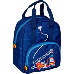 Spiegelburg Wenn Ich Mal Gross Bin Kinderucksack Feuerwehr 25 Cm Blau