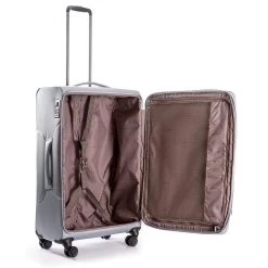 Stratic Mix Trolley 80 Cm 4 Rollen Erweiterbar Grau -Travelite Store Stratic Mix Trolley 80 cm 4 Rollen erweiterbar steel K109199 c 1280x1280