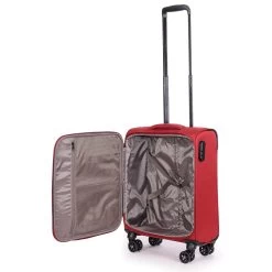 Stratic Strong Trolley 55 Cm 4 Rollen Rot -Travelite Store Stratic Strong Trolley 55 cm 4 Rollen redwine K109221 d 1280x1280