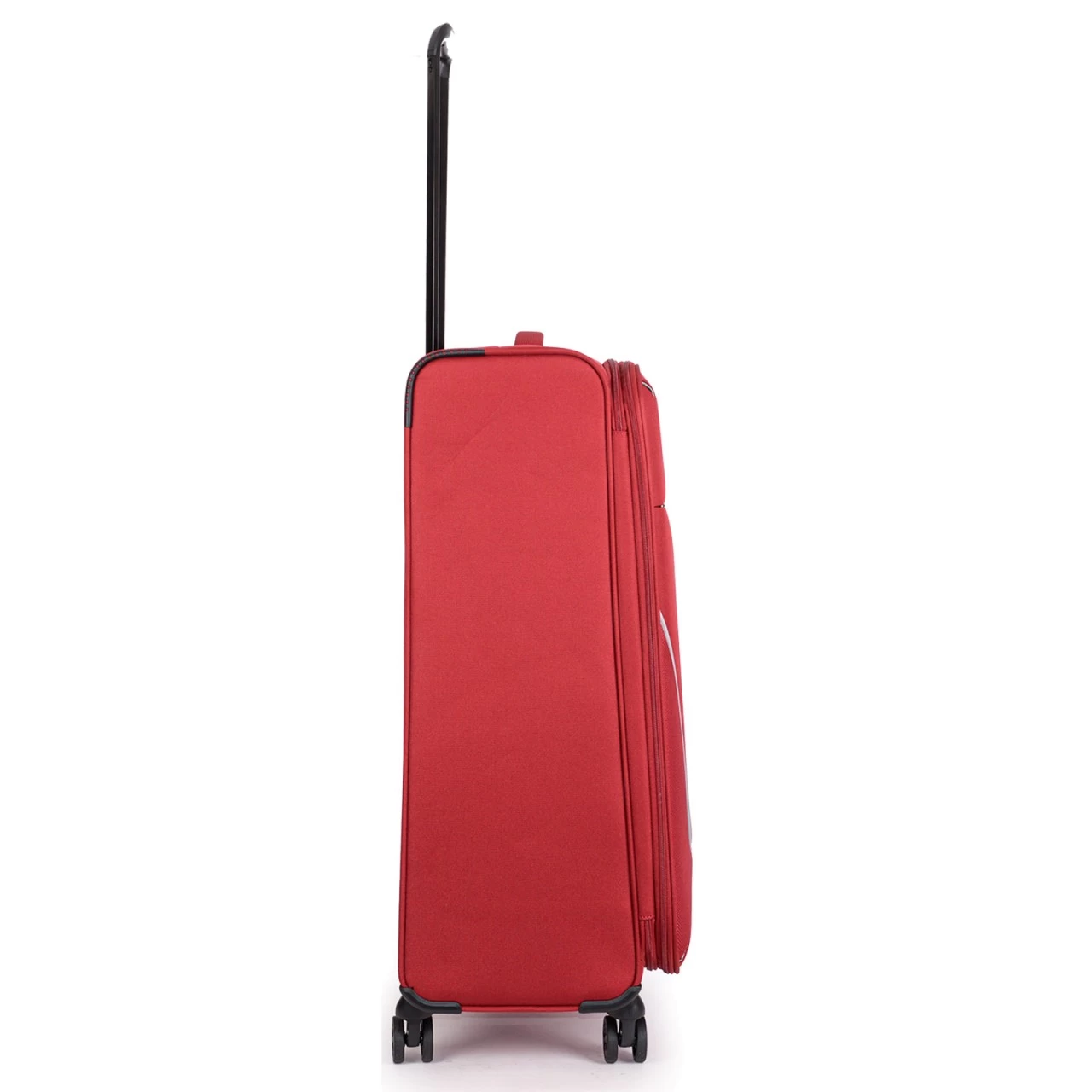 Stratic Strong Trolley 78 Cm 4 Rollen Erweiterbar Rot 5 Stratic Strong Trolley 78 Cm 4 Rollen Erweiterbar Rot – Bild 5