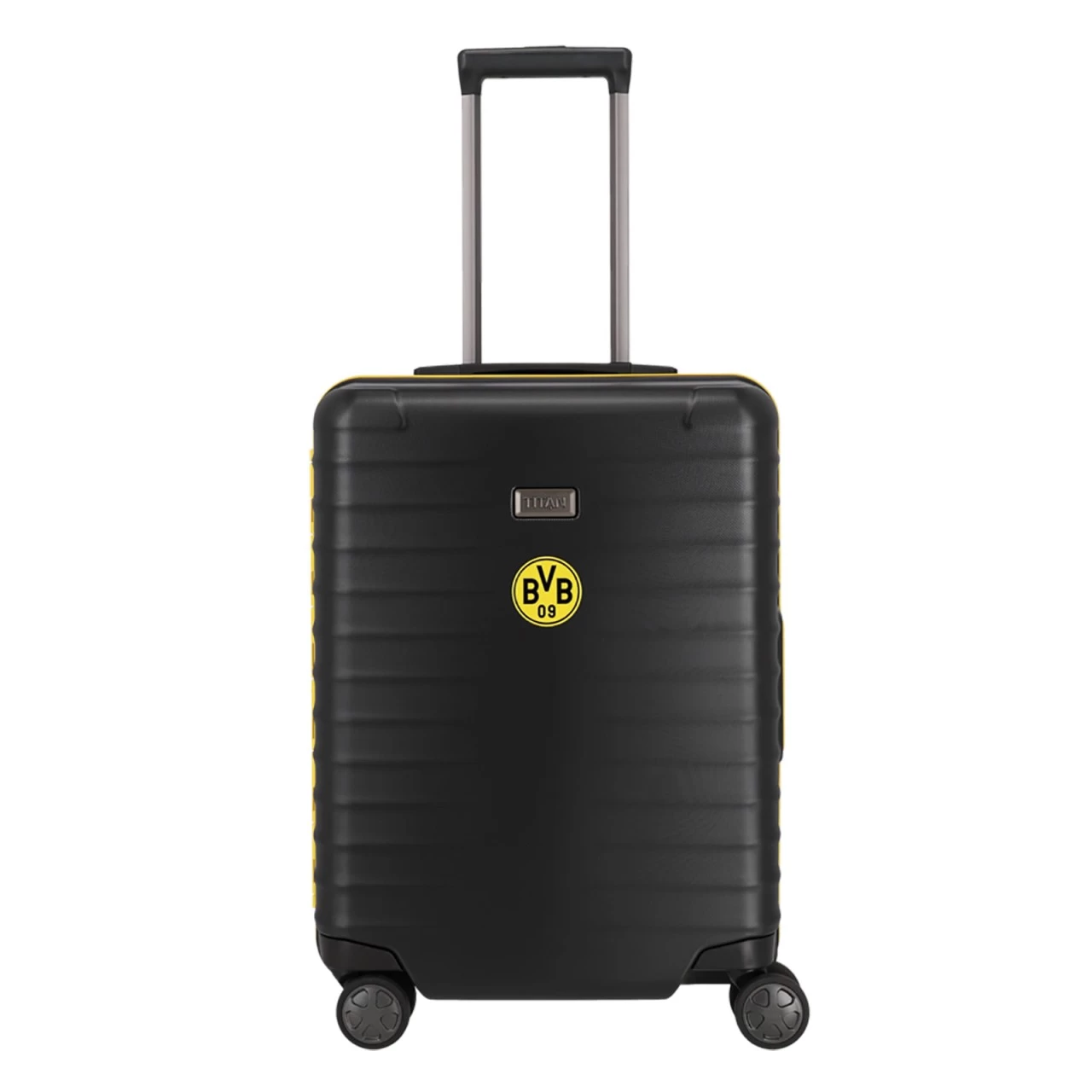 TITAN LITRON FRAME BVB Edition Kabinentrolley 4 Rollen 55 Cm Schwarz 2 TITAN LITRON FRAME BVB Edition Kabinentrolley 4 Rollen 55 Cm Schwarz – Bild 2