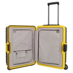 TITAN LITRON FRAME BVB Edition Kabinentrolley 4 Rollen 55 Cm Schwarz 8 TITAN LITRON FRAME BVB Edition Kabinentrolley 4 Rollen 55 Cm Schwarz -Travelite Store TITAN Litron Frame BVB Edition Kabinentrolley 4 Rollen 55 cm schwarz K111642 c 1280x1280