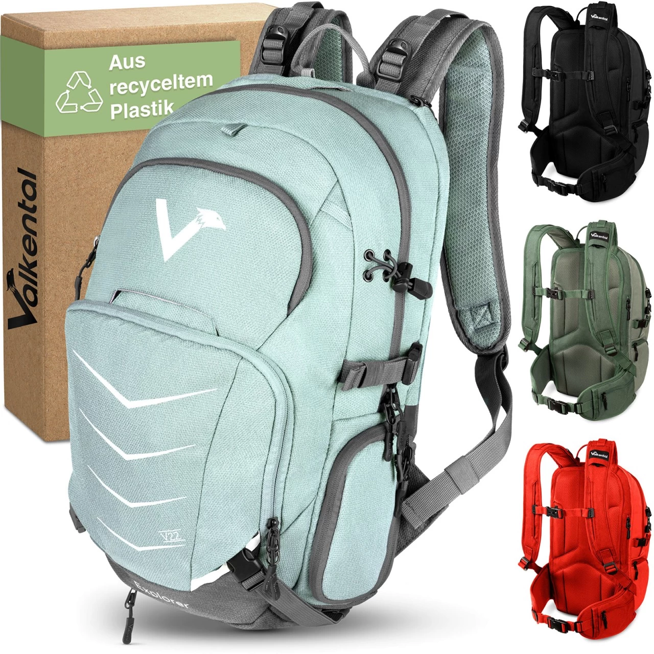 Valkental Explorer V22 Rucksack 48 Cm Blau 5 Valkental Explorer V22 Rucksack 48 Cm Blau – Bild 5