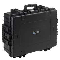 B&W Outdoor Case Typ 6500 Schwarz Inklusive Variabler Facheinteilung