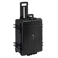 B&W Outdoor Case Typ 6800 2 Rollen Schwarz Facheinteilung