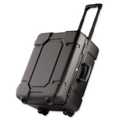 Bwh Koffer Mobil-Teleskopic Transportkoffer Schwarz 55 Cm 2 Rollen