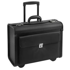 D&n Business Line Pilotenkoffer 48 Cm 2 Rollen Schwarz