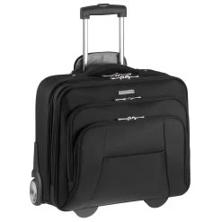 D&n Business & Travel Pilotenkoffer 43 Cm 2 Rollen Schwarz