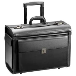 D&n Business & Travel Pilotenkoffer 48 Cm 2 Rollen Schwarz
