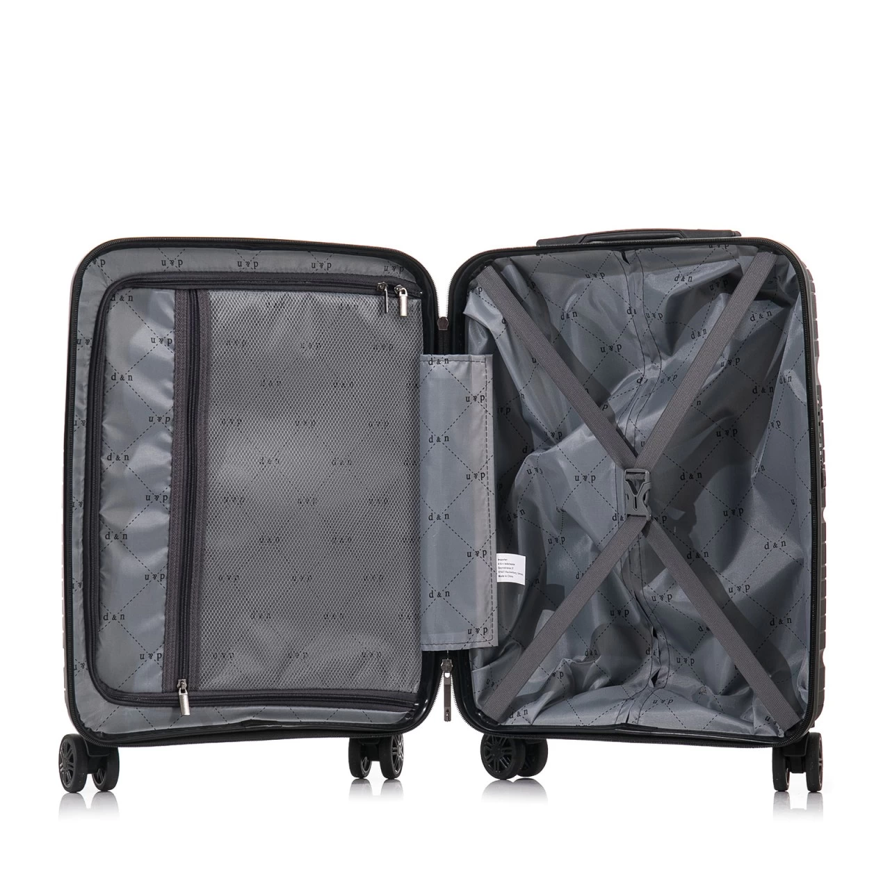 D&n Travel Line 4300 Trolley 76 Cm 4 Rollen Schwarz 3 D&n Travel Line 4300 Trolley 76 Cm 4 Rollen Schwarz – Bild 3