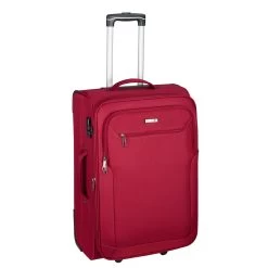 D&n Travel Line 6800 Trolley 73 Cm 2 Rollen Erweiterbar Rot