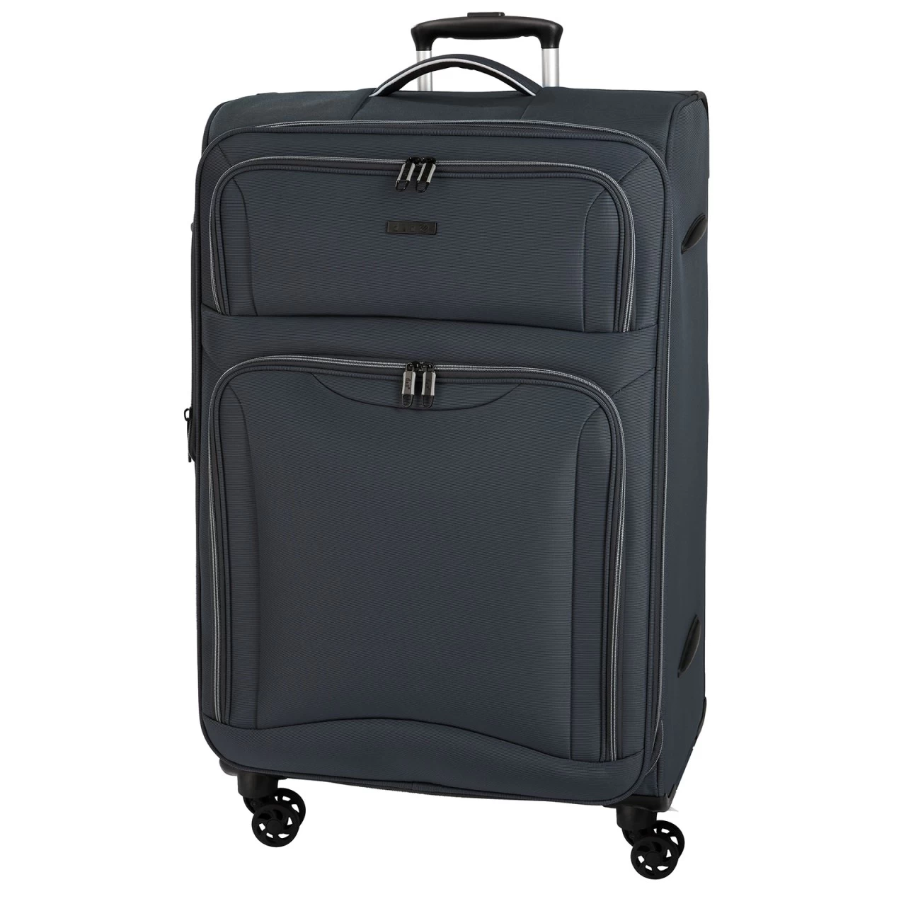 D&n Travel Line 9204 Trolley 66 Cm 4 Rollen Erweiterbar Grau 1 D&n Travel Line 9204 Trolley 66 Cm 4 Rollen Erweiterbar Grau