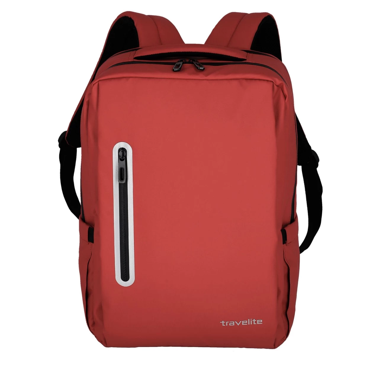Travelite Basics Rucksack Boxy 43 Cm Rot 2 Travelite Basics Rucksack Boxy 43 Cm Rot – Bild 2