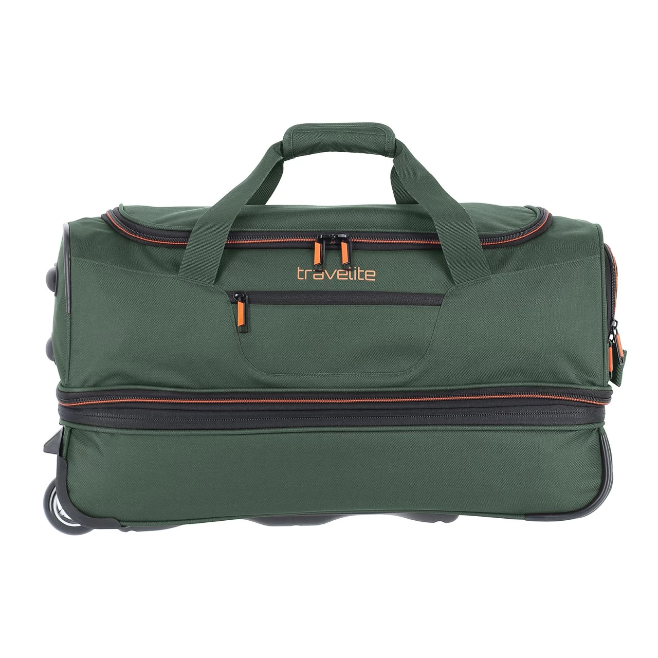 Travelite Basics Trolley Reisetasche 55 Cm 2 Rollen Erweiterbar Grün 4 Travelite Basics Trolley Reisetasche 55 Cm 2 Rollen Erweiterbar Grün – Bild 4