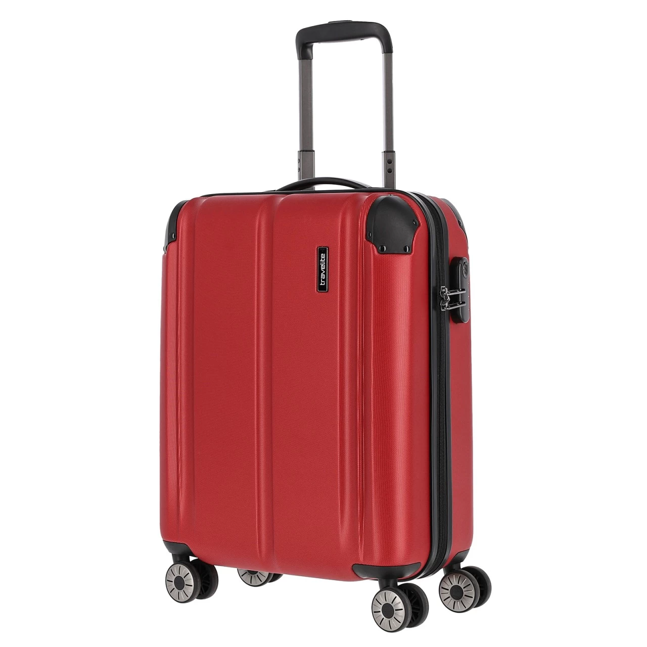 Travelite City Kabinentrolley 55 Cm 4 Rollen Rot 1 Travelite City Kabinentrolley 55 Cm 4 Rollen Rot
