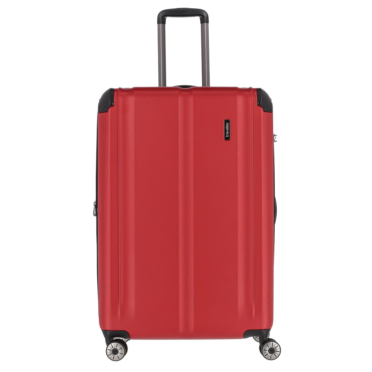Travelite City Trolley 77 Cm 4 Rollen Erweiterbar Rot 2 Travelite City Trolley 77 Cm 4 Rollen Erweiterbar Rot – Bild 2