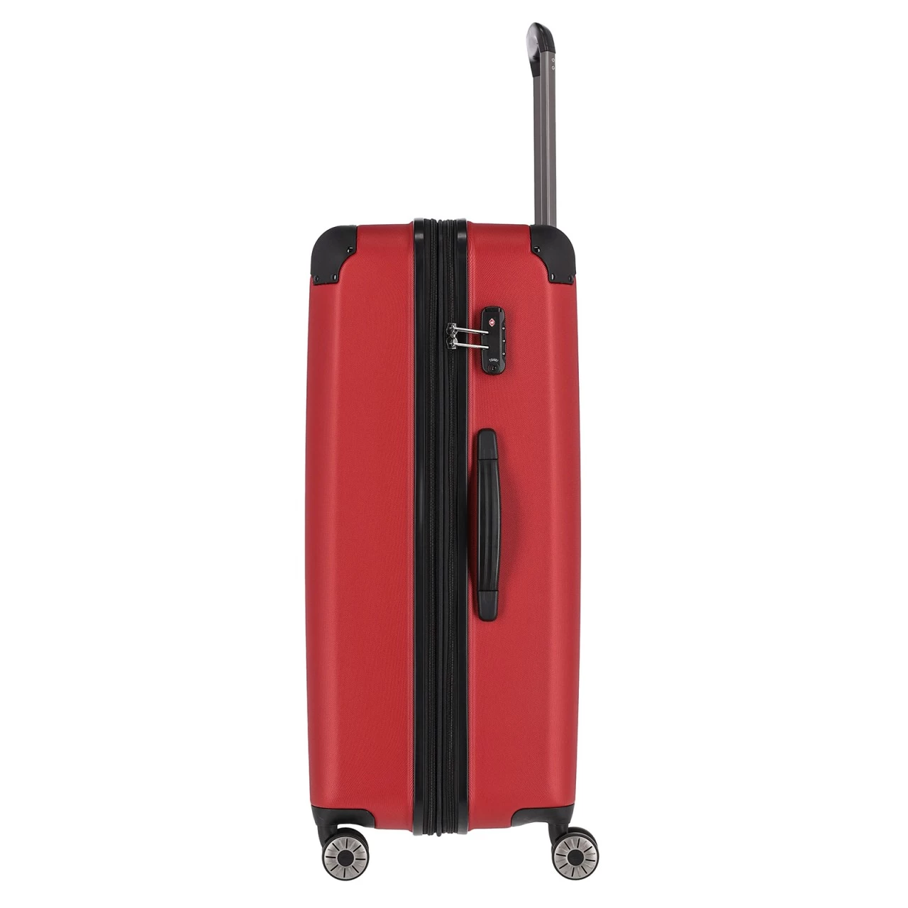 Travelite City Trolley 77 Cm 4 Rollen Erweiterbar Rot 5 Travelite City Trolley 77 Cm 4 Rollen Erweiterbar Rot – Bild 5