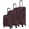 Travelite Croatia Kofferset S/M/L 4 Rollen Rot (bordeaux)