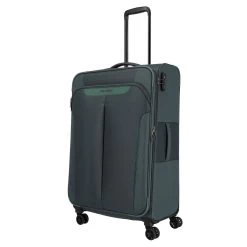 Travelite Croatia Trolley 77 Cm 4 Rollen Dunkelgrün