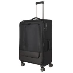 Travelite Crosslite 5.0 Trolley 77 Cm 4 Rollen Erweiterbar Schwarz
