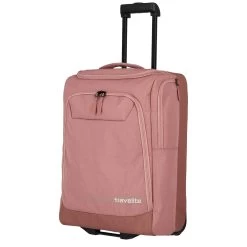 Travelite Kick Off Trolley Reisetasche 55 Cm 2 Rollen Pink