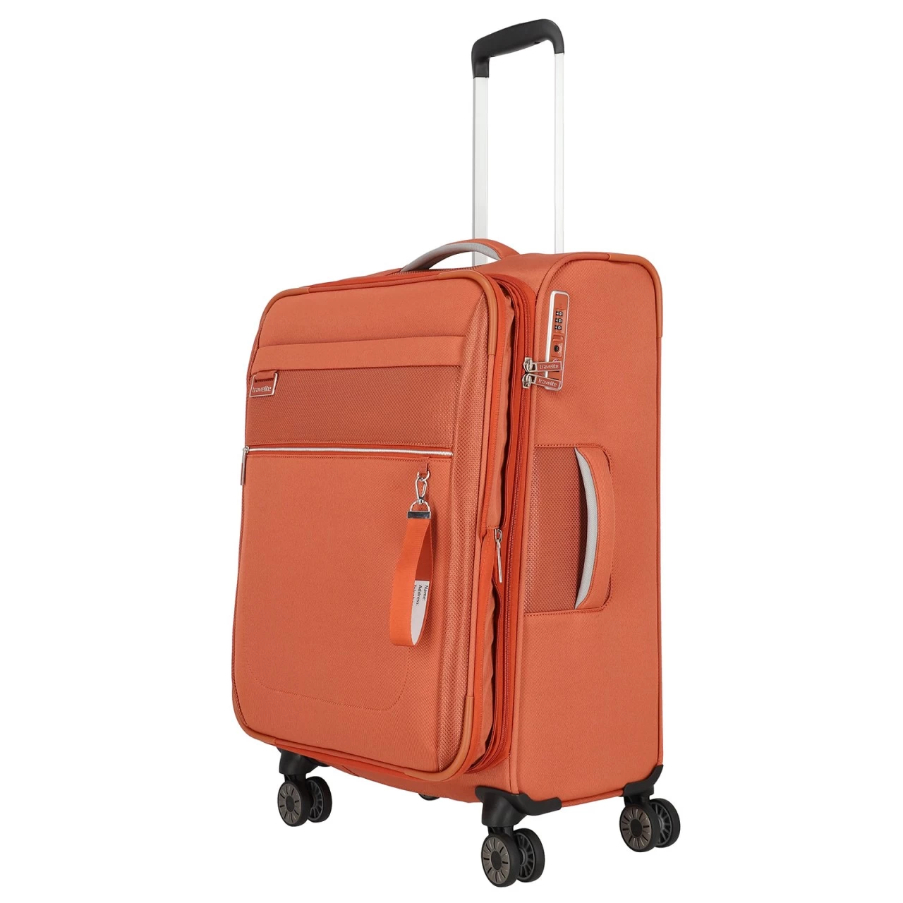 Travelite Miigo Trolley 67 Cm 4 Rollen Erweiterbar Orange 1 Travelite Miigo Trolley 67 Cm 4 Rollen Erweiterbar Orange