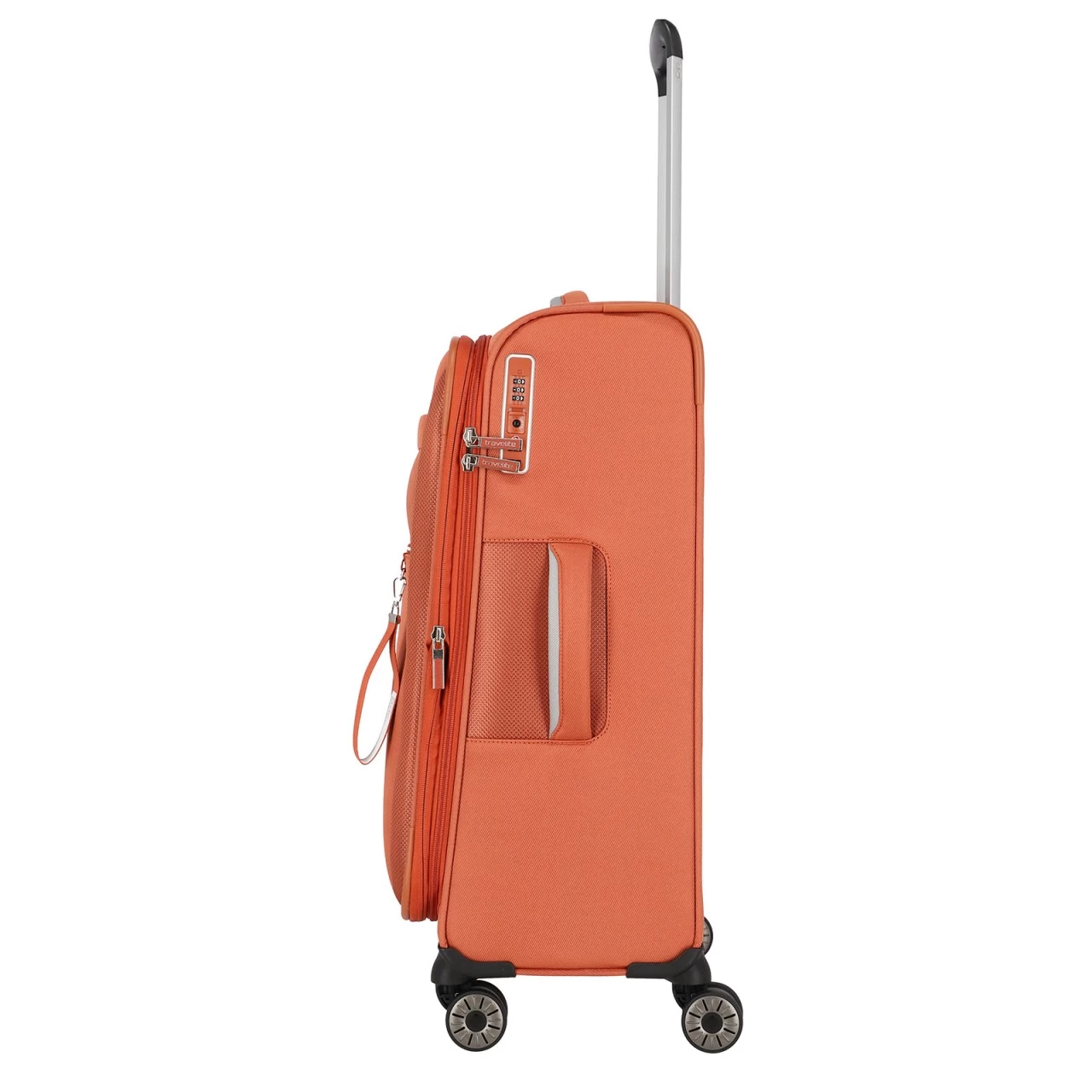 Travelite Miigo Trolley 67 Cm 4 Rollen Erweiterbar Orange 5 Travelite Miigo Trolley 67 Cm 4 Rollen Erweiterbar Orange – Bild 5