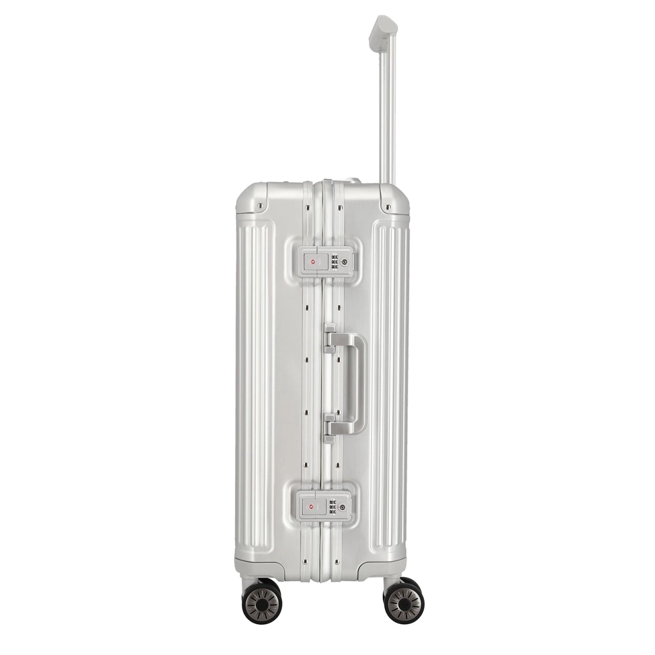 Travelite Next 2.0 Trolley 67 Cm 4 Rollen Silber 5 Travelite Next 2.0 Trolley 67 Cm 4 Rollen Silber – Bild 5